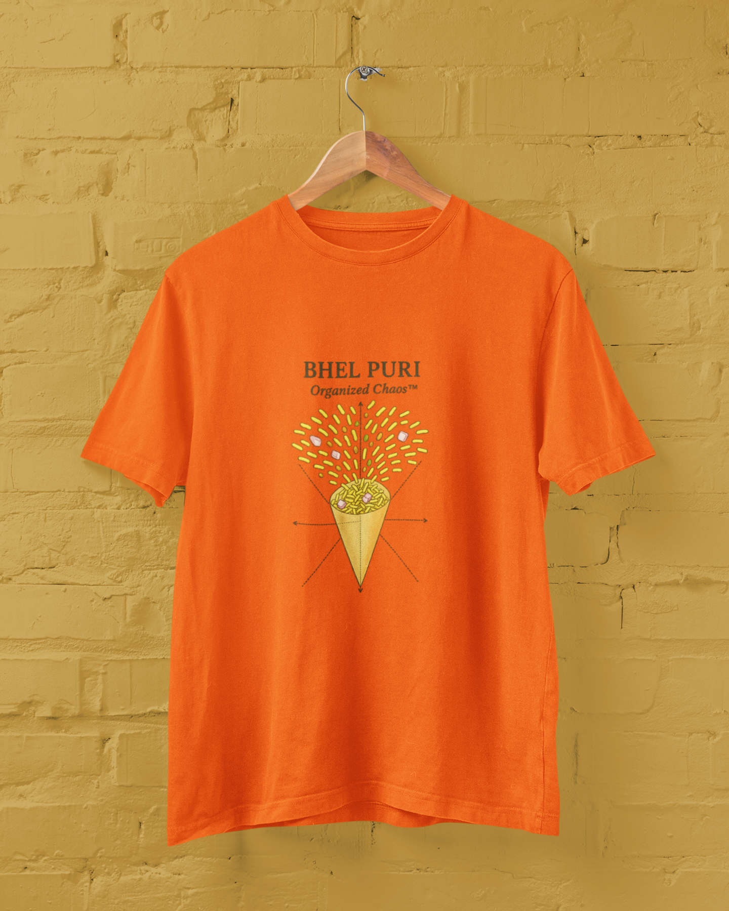 Bhel Puri, Organised Chaos Unisex Tee