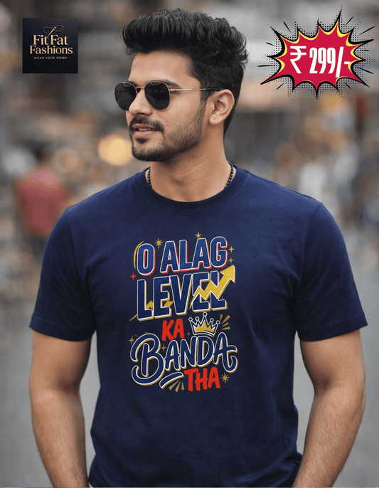 O Alag Level Ka Banda Tha Unisex Basic T-Shirt