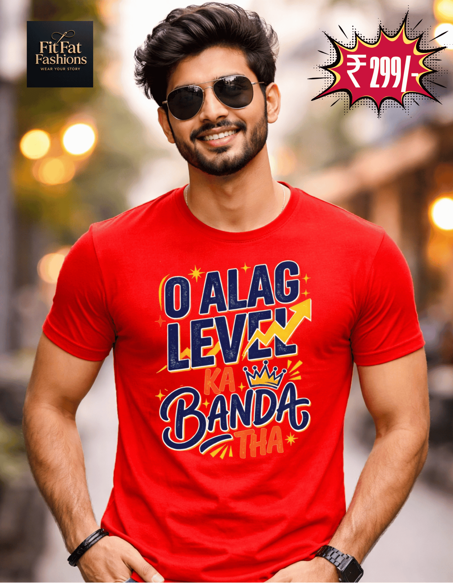 O Alag Level Ka Banda Tha Unisex Basic T-Shirt