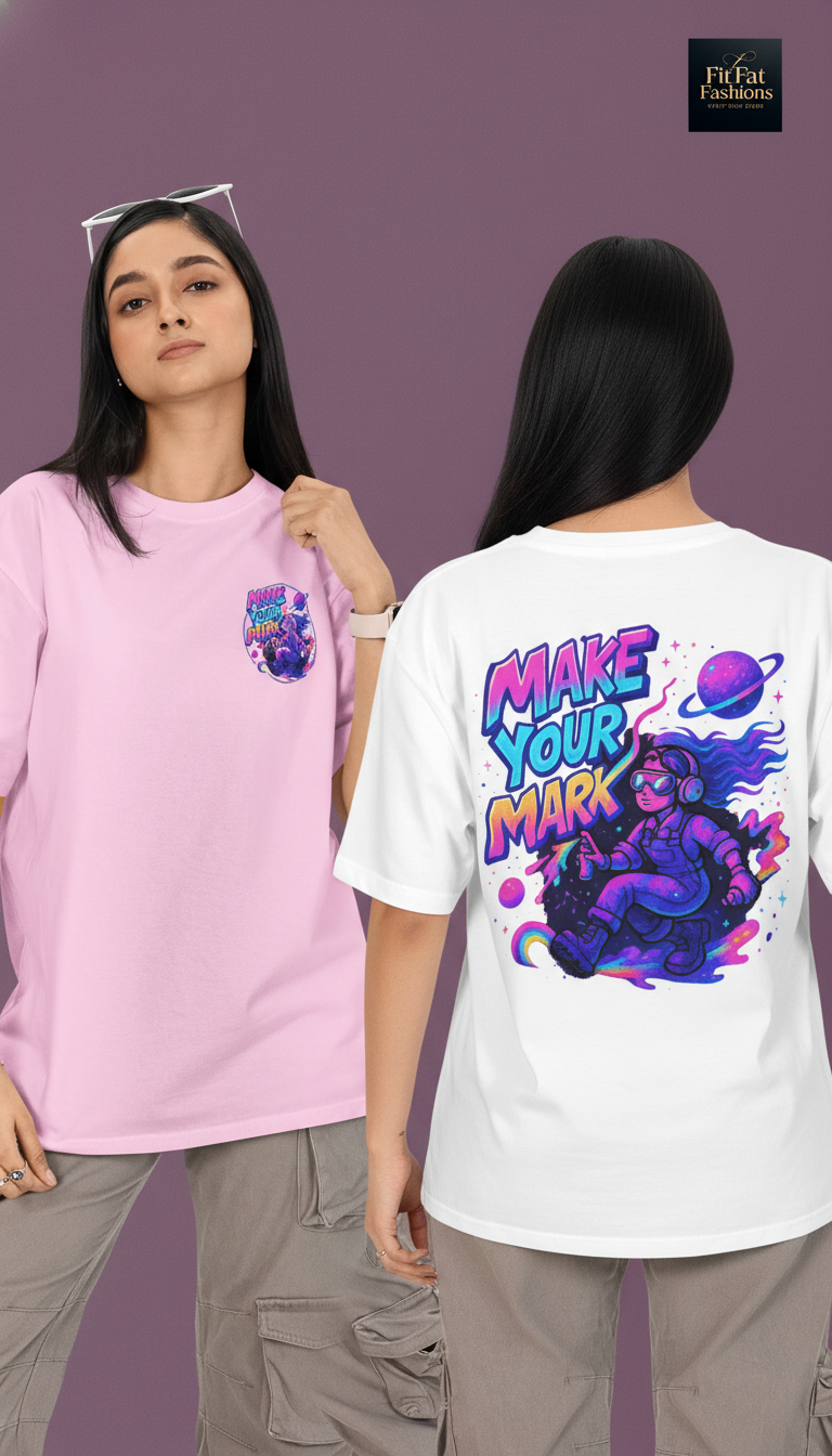 Make Your Mark Unisex Terry Oversized Tee