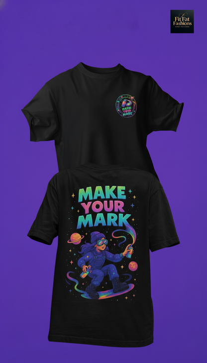 Make Your Mark Women Terry Oversized Tee