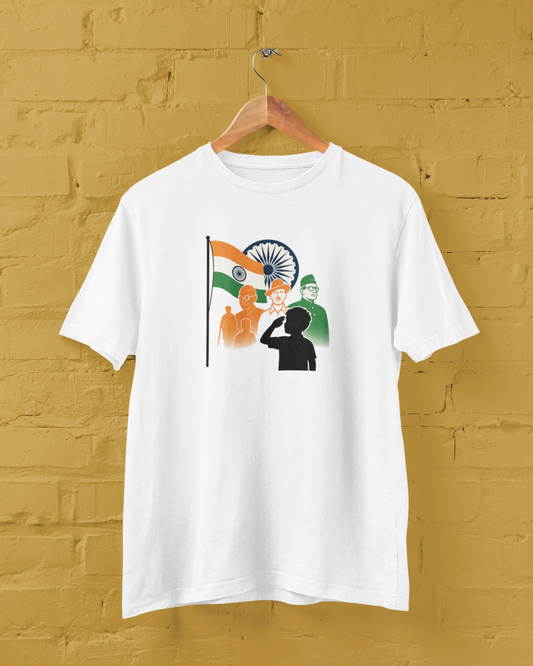 National Heroes Unisex Tee 🇮🇳