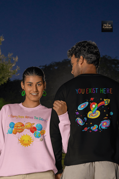 Carry Hope Across The Galaxy Unisex Sweatshirt