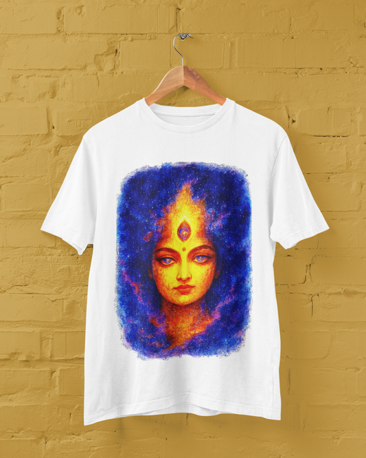 Artistic Maa Durga Face Unisex Tee