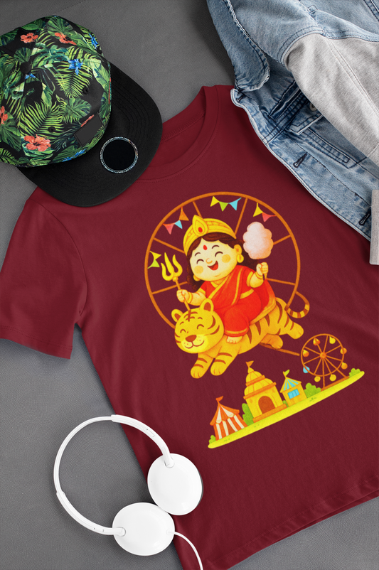 Maa Durga Aschen Kids Tee