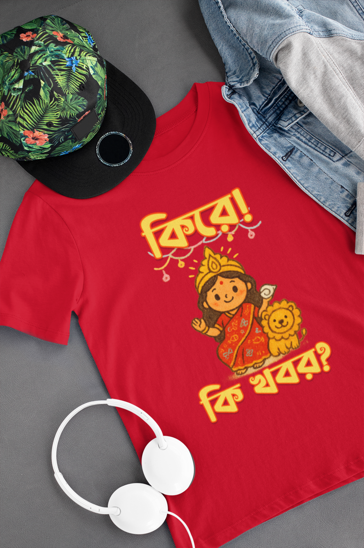 Kire! Ki Khobor? Kids Tee