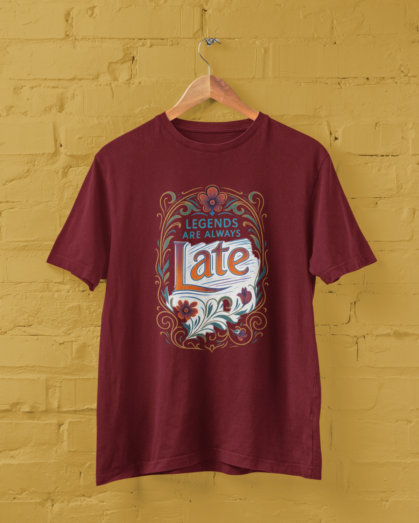 Legends Are Always Late Unisex Tee