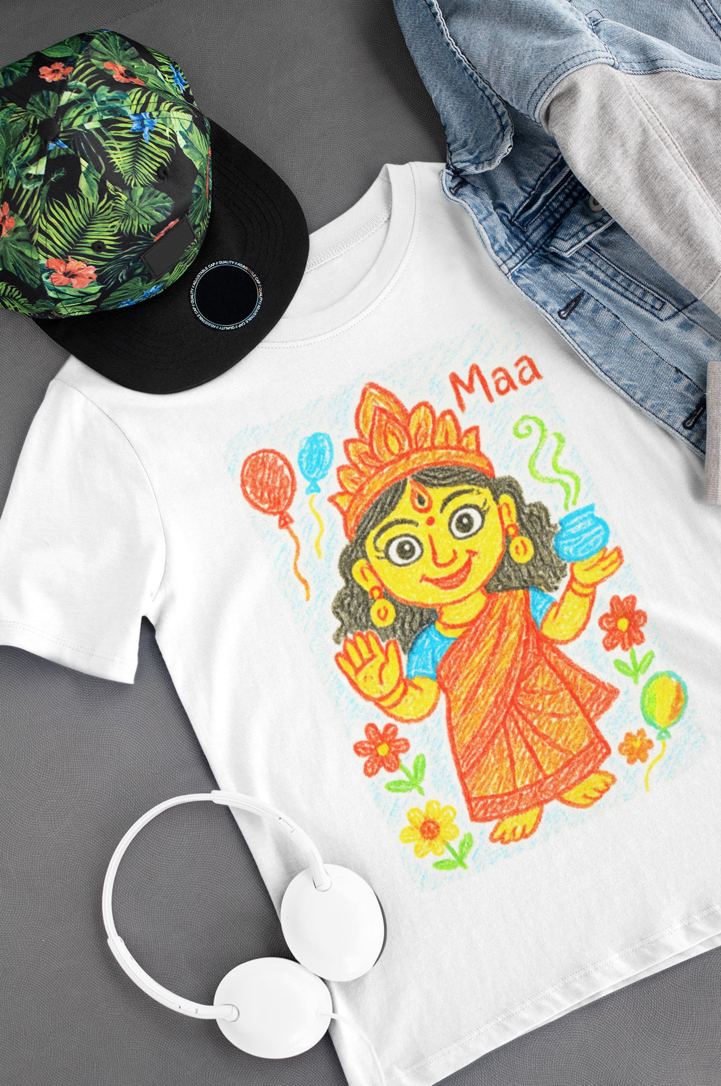 Maa Durga Kids Tee
