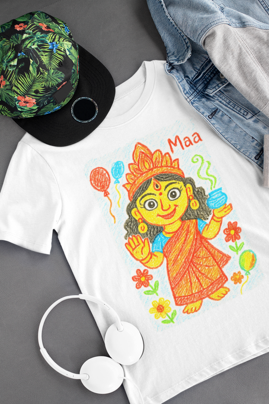 Maa Durga Kids Tee