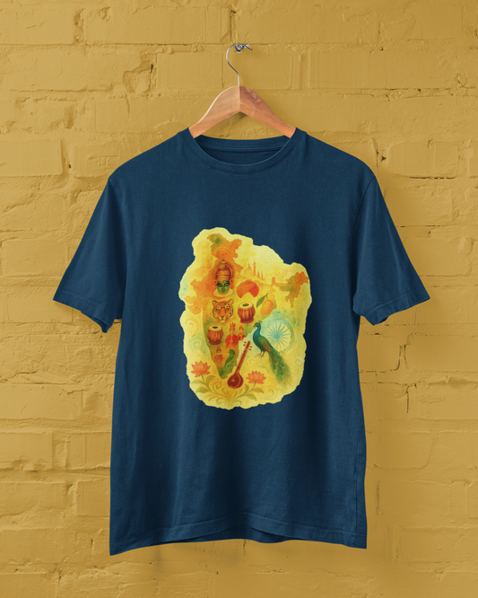 Art that Speaks the Language of a Nation, India Unisex Tee 🇮🇳