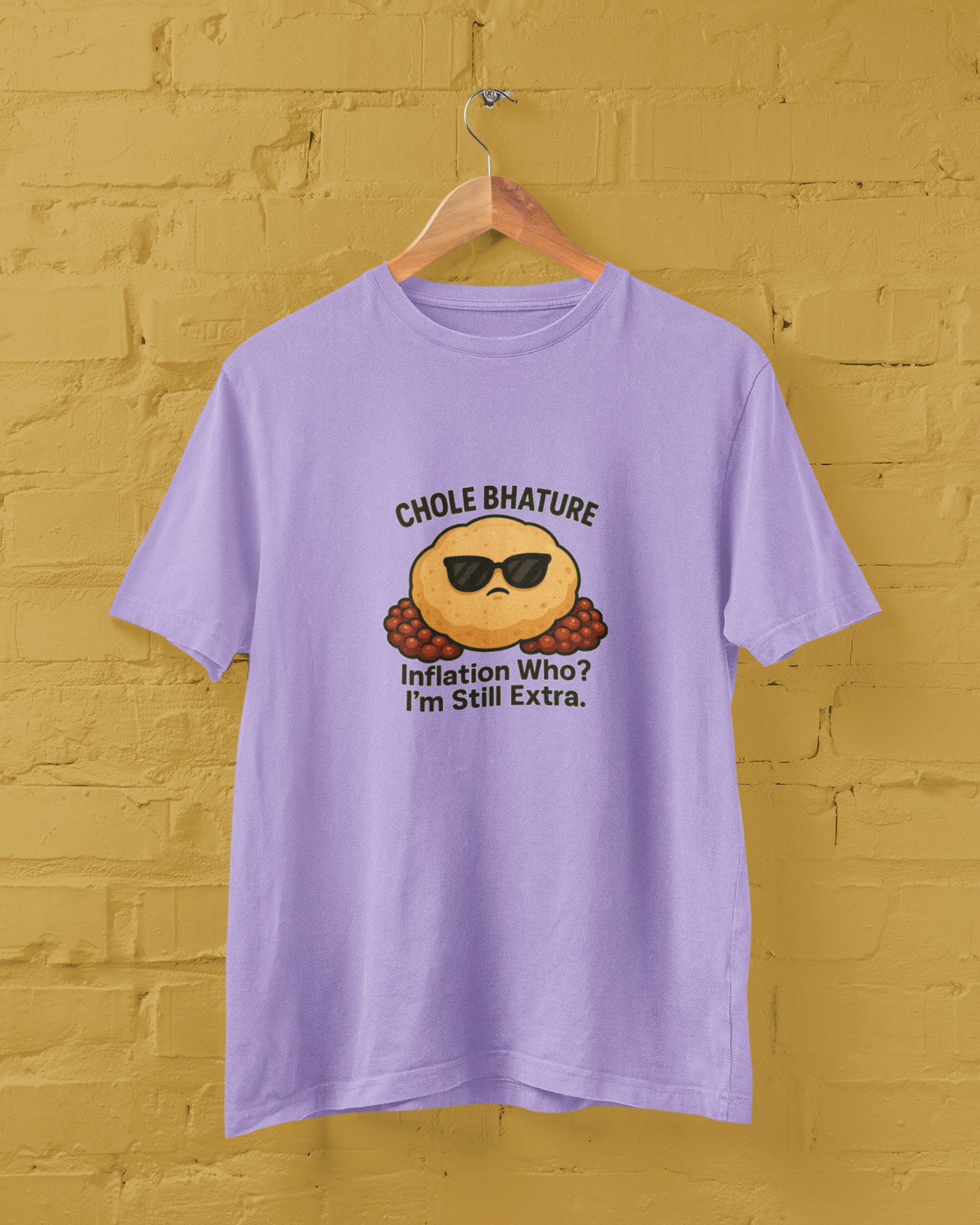 Chole Bhature, Inflation Who? I'm Still Extra Unisex Tee
