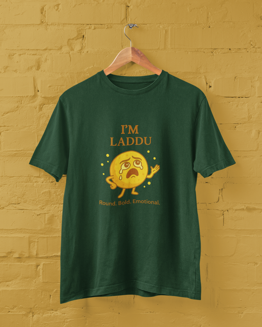 I'm Laddu, Round. Bold. Emotional Unisex Tee