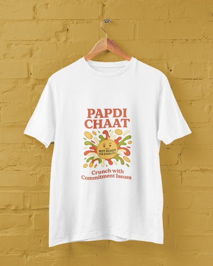 Papdi Chaat, Crunch with Commitment Issues Unisex Tee