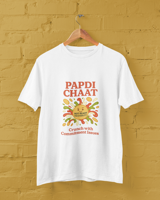 Papdi Chaat, Crunch with Commitment Issues Unisex Tee