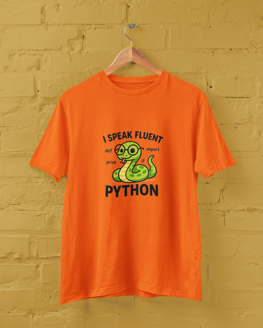 I Speak Fluent Python Unisex Tees