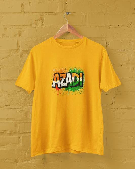 Azadi Unisex Tee 🇮🇳