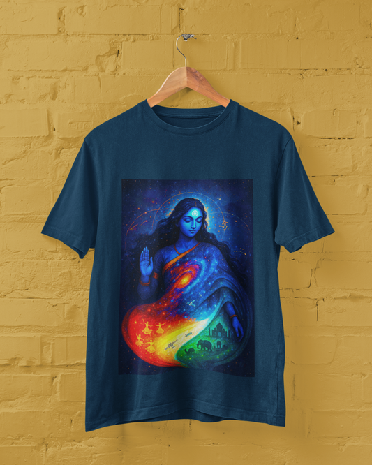 Bharat Mata Cosmic Energy Unisex Tee 🇮🇳
