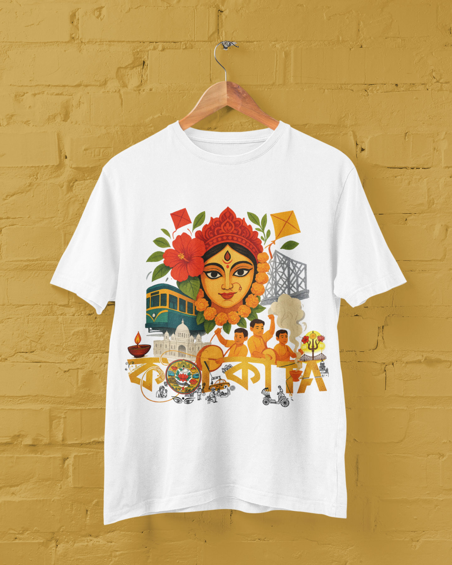 Durga Puja Kolkata Unisex Tee
