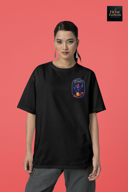 Sing It Like You Mean It Women Terry Oversized Tee