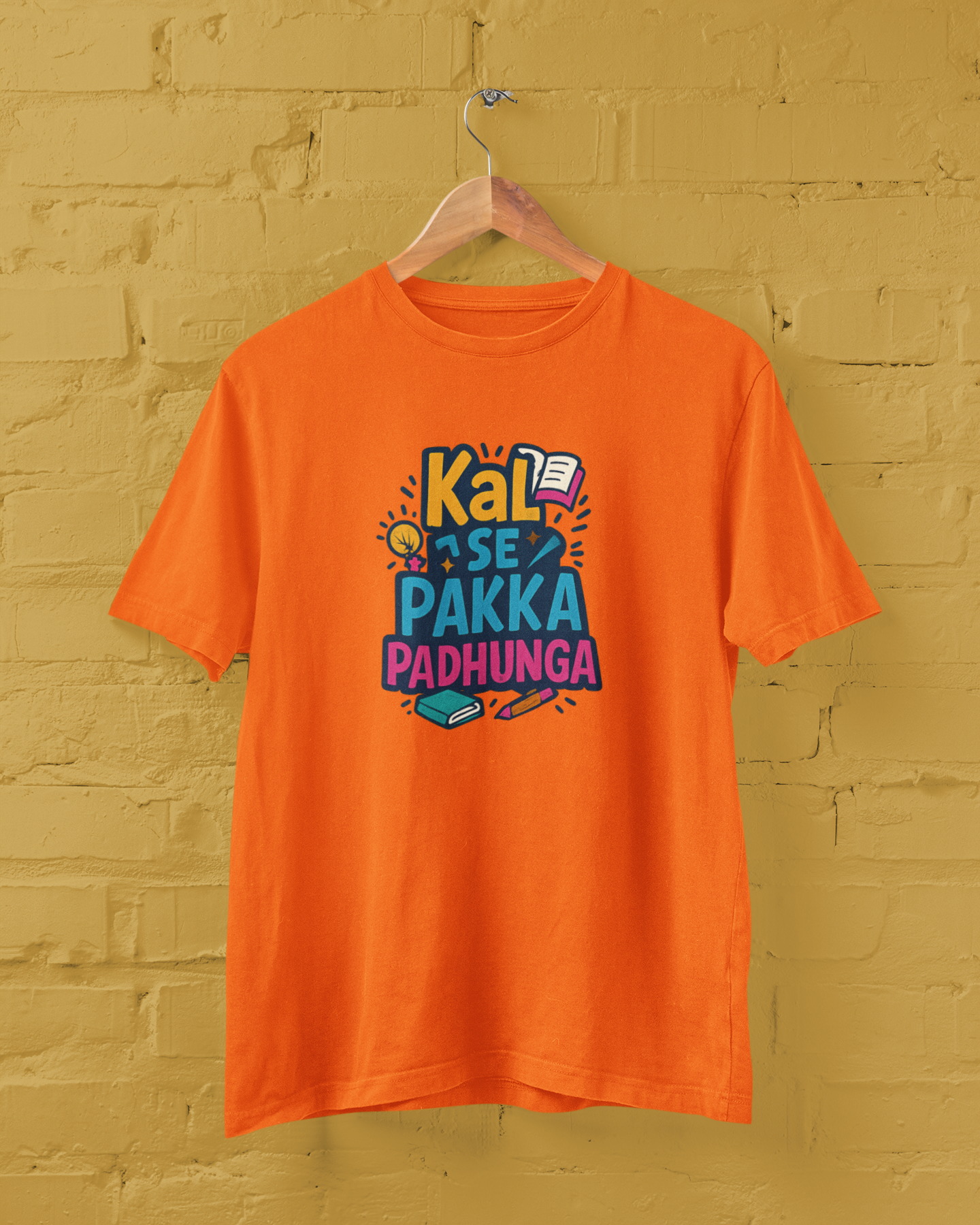 Kal Se Pakka Padhunga Unisex Tee