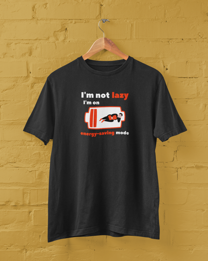 Energy Saving Mode Unisex Tee